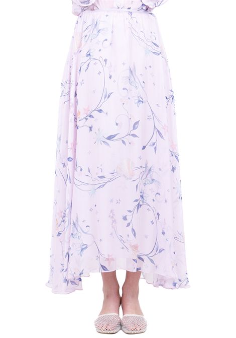 CHIFFON STAMPA DELIVERANCE FORTE FORTE | Gonne | 14925MYSKIRT4004